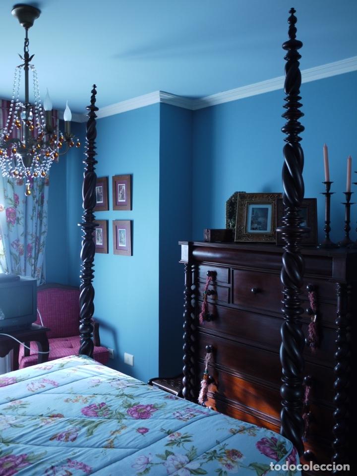 Antig&uuml;edades: Cama de palosanto - Foto 2