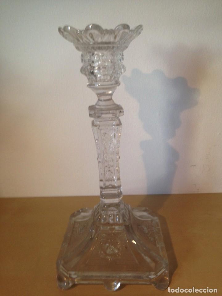 Antig&uuml;edades: CANDELABRO EN CRISTAL - Foto 1