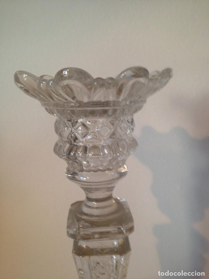 Antig&uuml;edades: CANDELABRO EN CRISTAL - Foto 2