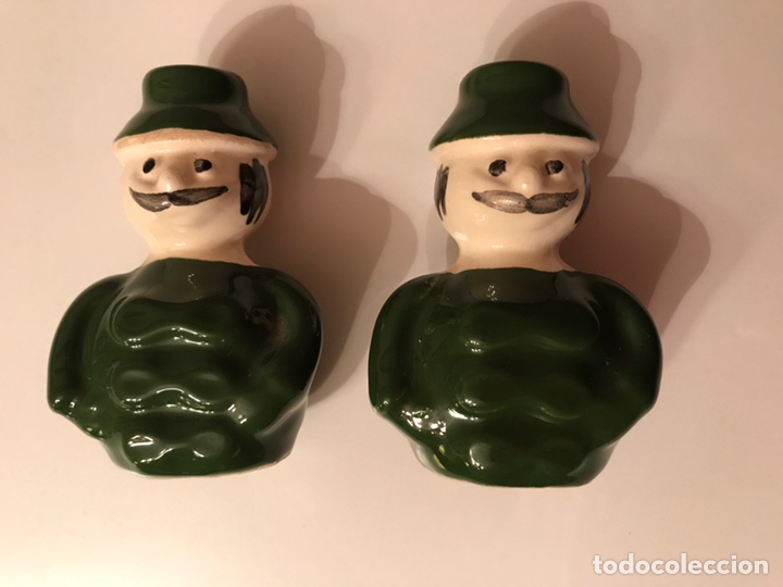 Antiquit&eacute;s: PALILLEROS &rdquo;Pareja Guardia Civil &rdquo; Vintage.-