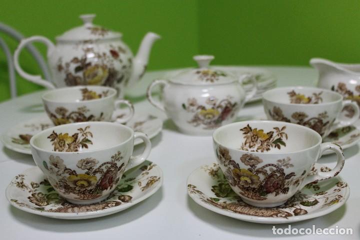 Antig&uuml;edades: Juego de t&eacute; Alfred Meakin - Foto 3