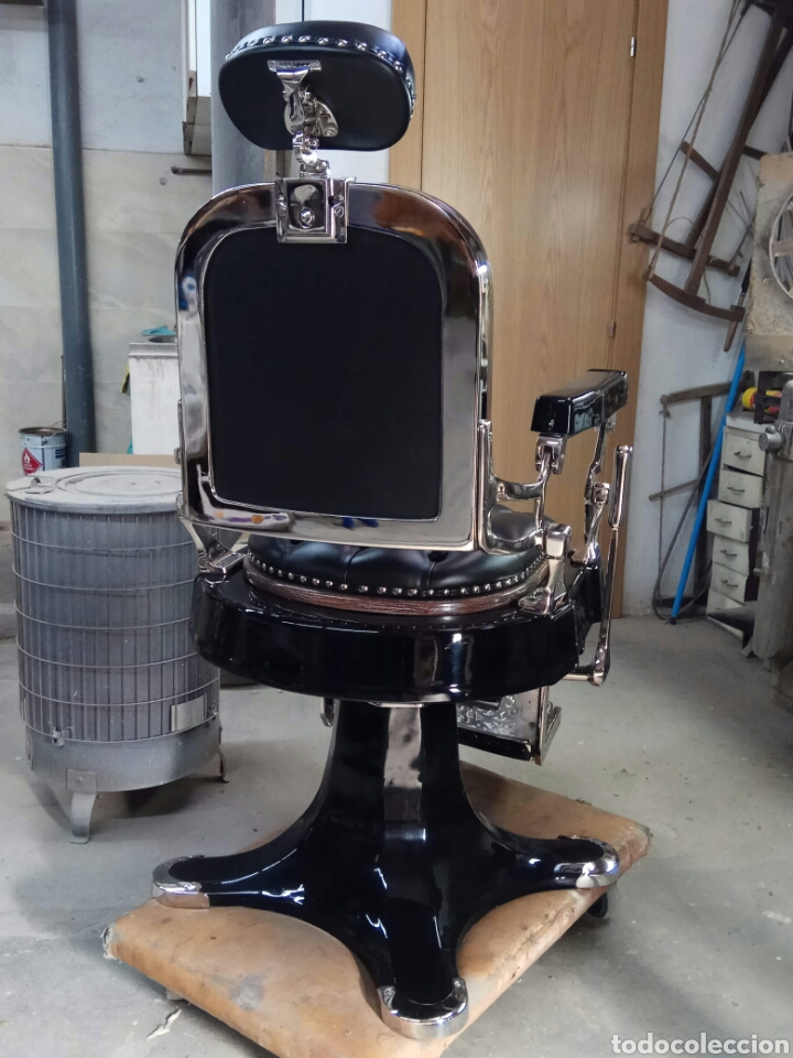 Antig&uuml;edades: Sillon de barbero Triumph Gran Lujo N&deg;1 - Foto 9
