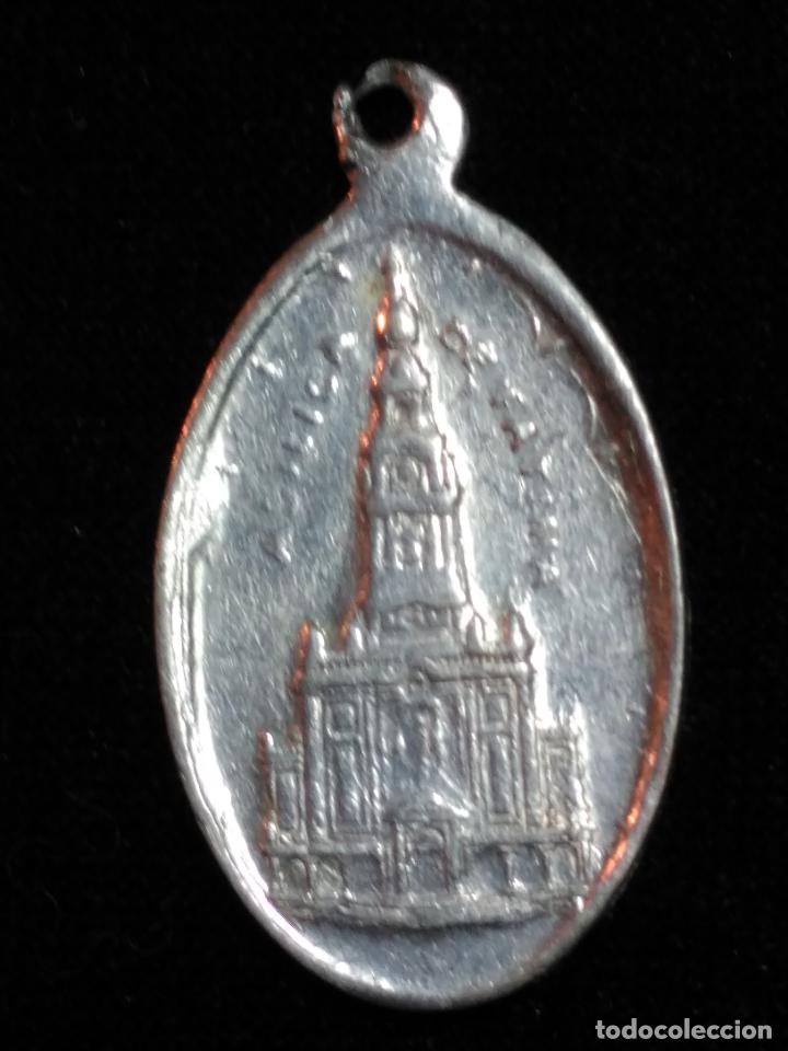 Antig&uuml;edades: MEDALLA  VIRGEN de Fatima. - Foto 2