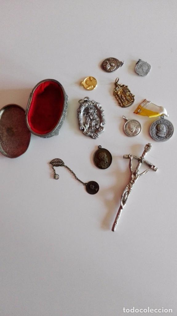 Antig&uuml;edades: LOTE ARTICULOS RELIGIOSOS - Foto 2