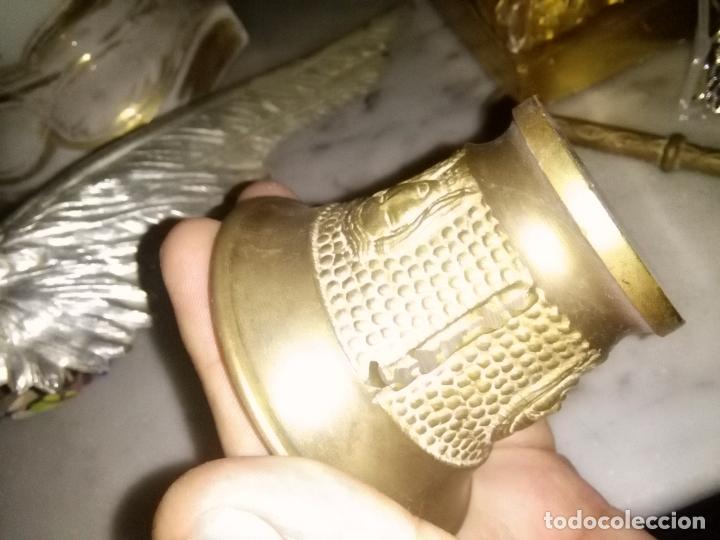 Antig&uuml;edades: antiguo ALMIREZ O MORTERO CON CARAS - Foto 5