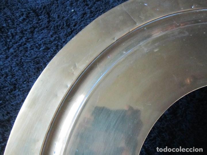 Antig&uuml;edades: Antiguo brasero bronce madera cubierta de bronce - Foto 16