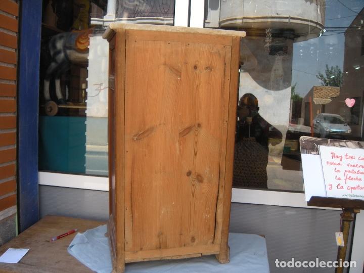 Antig&uuml;edades: MESILLA DE NOCHE EN PINO DEL CANAD&Aacute; - Foto 9