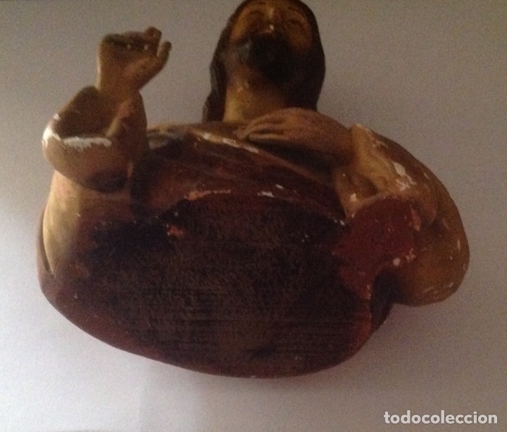 Antig&uuml;edades: ANTIGUO BUSTO CORAZ&Oacute;N DE JESUS. - Foto 3