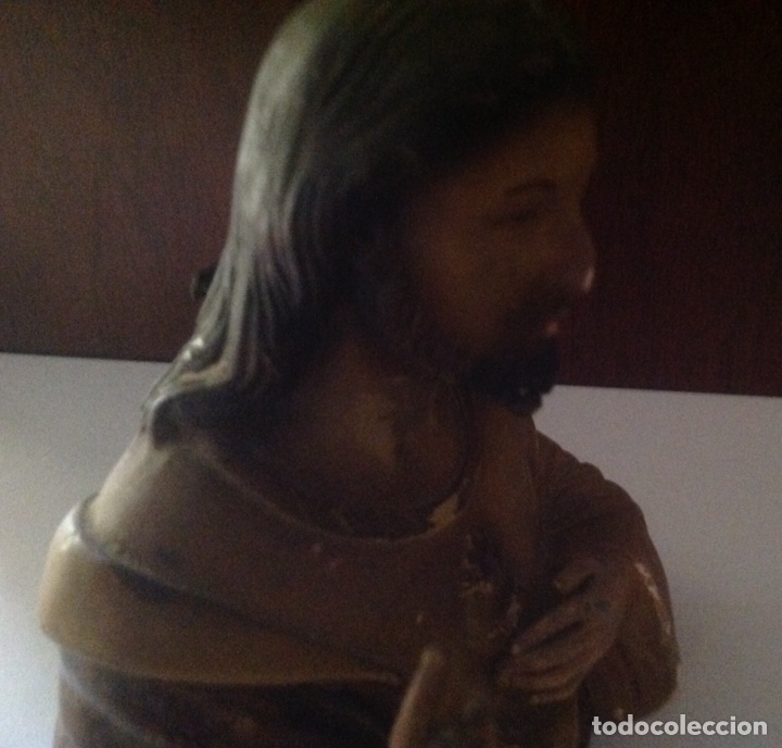Antig&uuml;edades: ANTIGUO BUSTO CORAZ&Oacute;N DE JESUS. - Foto 6