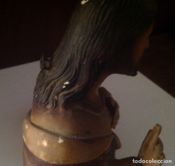 Antig&uuml;edades: ANTIGUO BUSTO CORAZ&Oacute;N DE JESUS. - Foto 7
