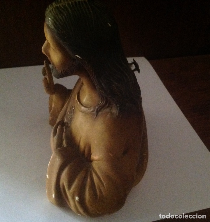 Antig&uuml;edades: ANTIGUO BUSTO CORAZ&Oacute;N DE JESUS. - Foto 10