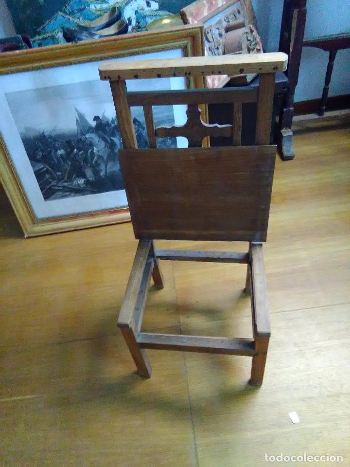 Antig&uuml;edades: Antigua silla reclinatorio - Foto 2
