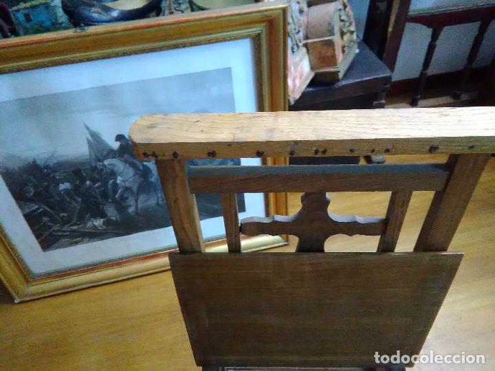 Antig&uuml;edades: Antigua silla reclinatorio - Foto 4