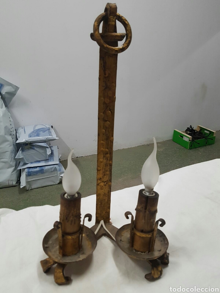 Antig&uuml;edades: Aplique antiguo de forja # - Foto 1