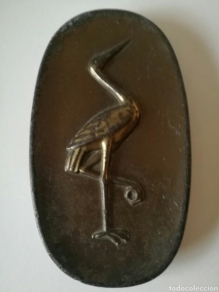 Antiguidades: Antigua figura de bronce para colgar made in Germany