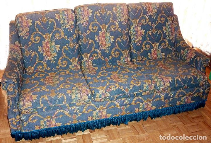 tresillo clásico (sofá de 3 plazas + 2 sillones - Acquista Divani Antichi a  todocoleccion - 96093191
