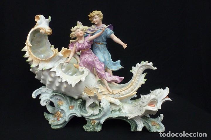 Antig&uuml;edades: FIGURA DE BISCUIT , ALEMANA - Foto 1
