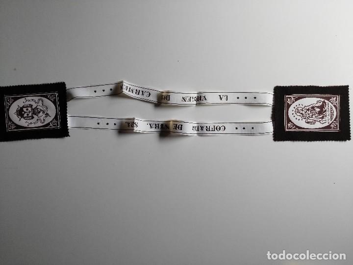Antig&uuml;edades: escapulario virgen del carmen - Foto 1