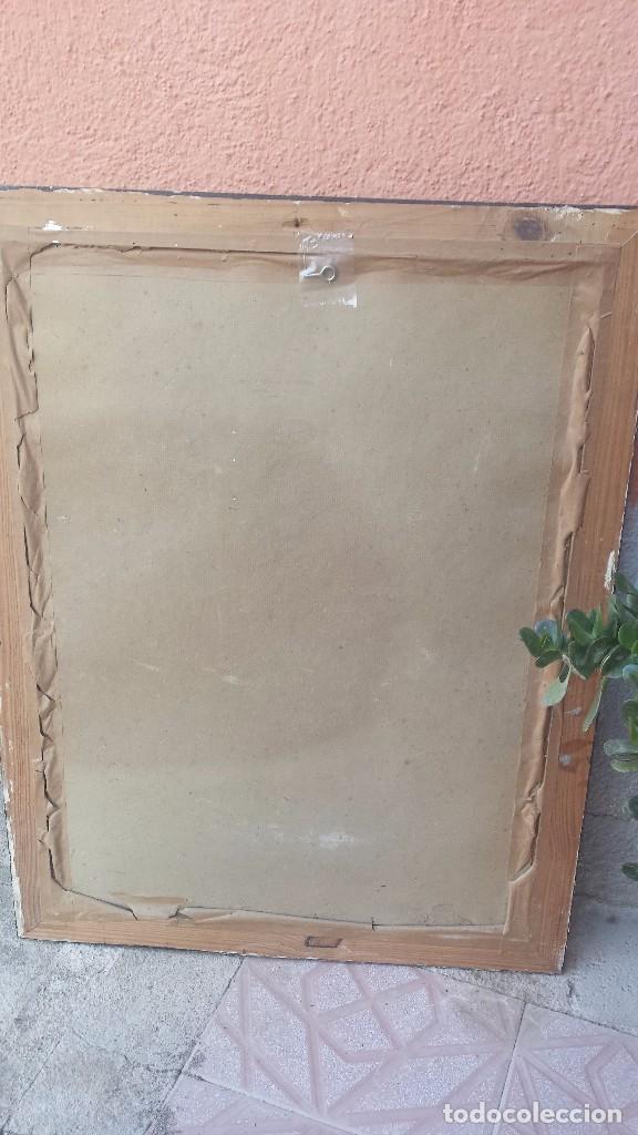 Antig&uuml;edades: antiguo marco con litografia religiosa - Foto 4