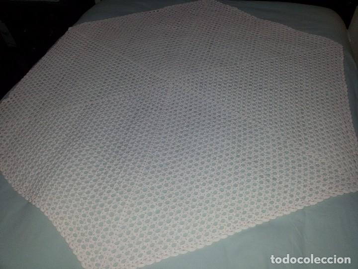Antig&uuml;edades: GRAN CENTRO DE MESA O MANTEL-Hexagonal, BB - Foto 2
