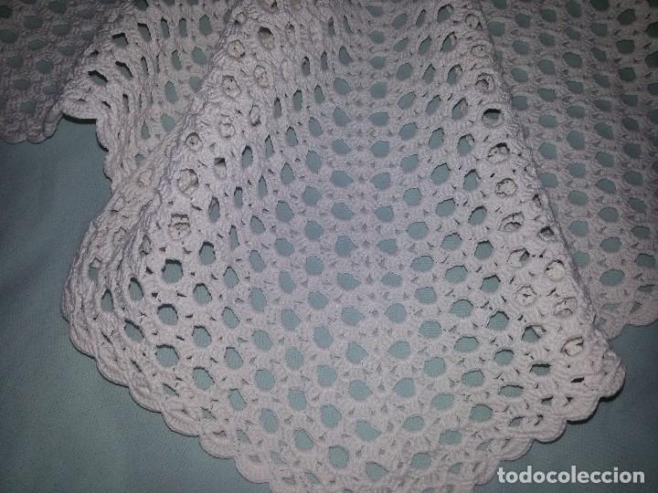 Antig&uuml;edades: GRAN CENTRO DE MESA O MANTEL-Hexagonal, BB - Foto 9