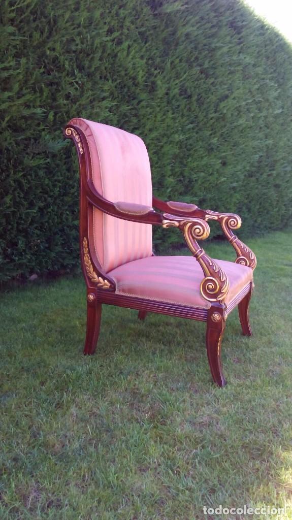 Antig&uuml;edades: SILL&Oacute;N INGLES DE LUJO ANTIGUO - Foto 1