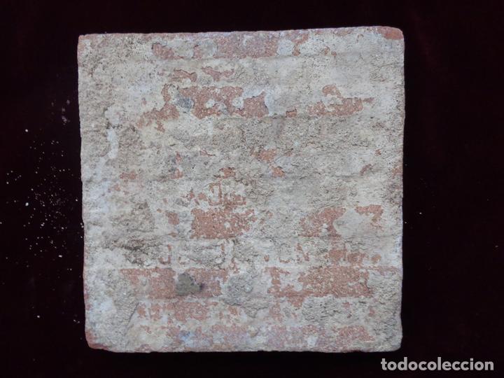 Antig&uuml;edades: AZULEJO BALDOSA SIGLO XIX.REF&ordf;14A - Foto 2