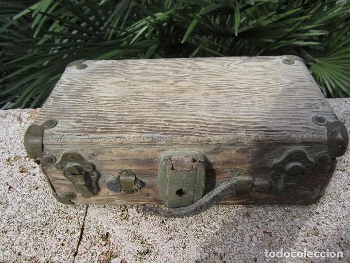 Antig&uuml;edades: Antiguo ba&uacute;l madera - Foto 2