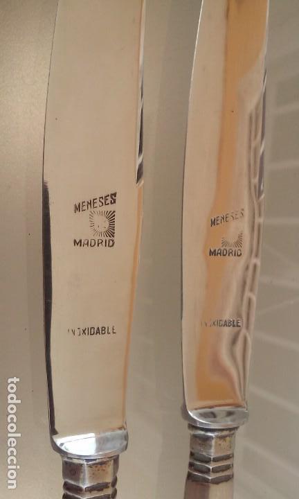 Antig&uuml;edades: DOS CUCHILLOS HOJA MENESES MADRID - Foto 4