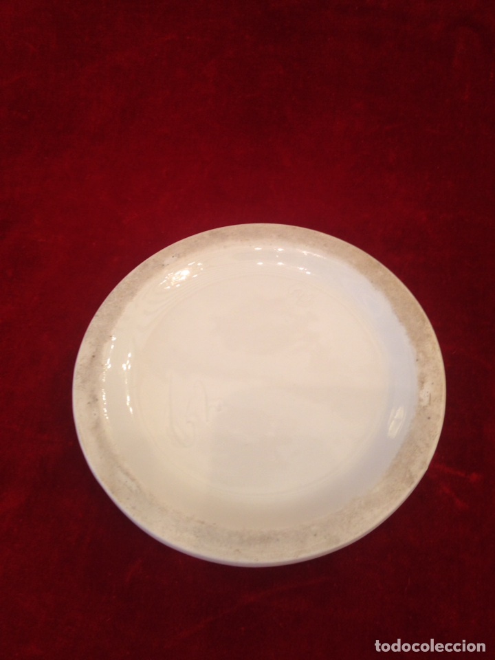 Antig&uuml;edades: Macetero de porcelana con base, siglo XIX - Foto 13