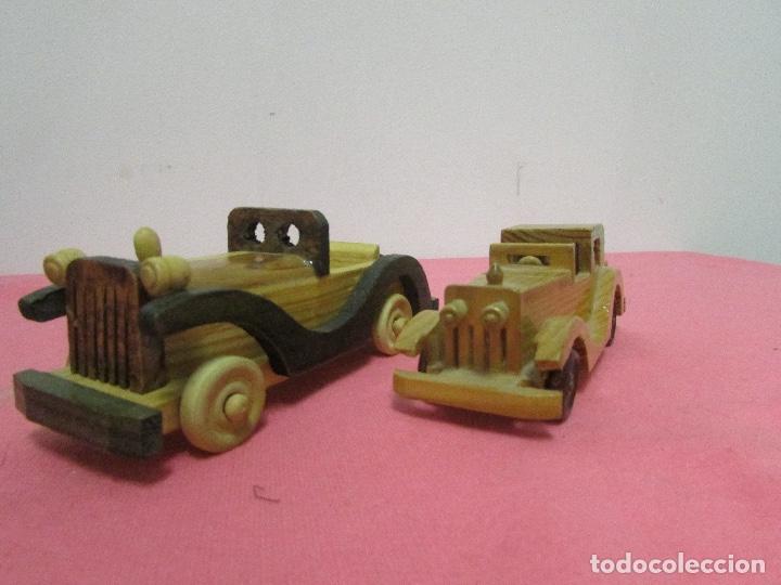 Antig&uuml;edades: Coches pak de 2 peque&ntilde;os de madera # - Foto 1