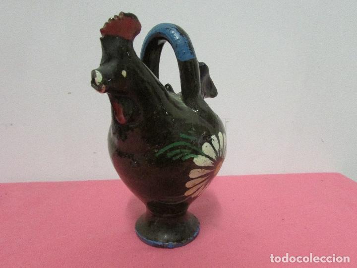 Antig&uuml;edades: Figura gallina florero # - Foto 1