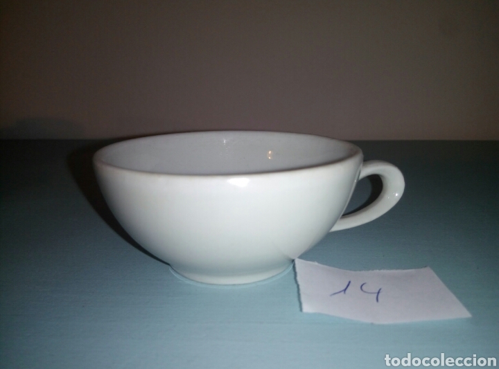 Antig&uuml;edades: Taza cafe porcelana - Foto 2