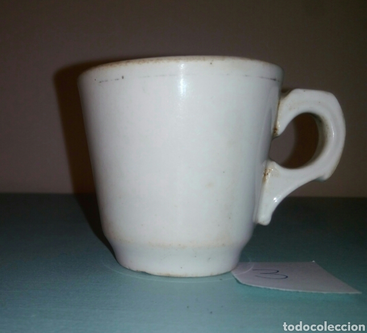 Antig&uuml;edades: Taza porcelana - Foto 1