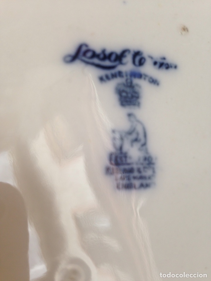 Antig&uuml;edades: Orinal ingl&eacute;s de loza siglo XIX - Foto 7