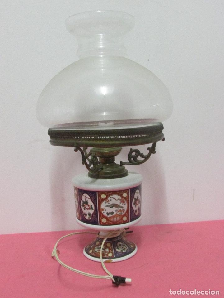 Antig&uuml;edades: Lampara de cristal # - Foto 1