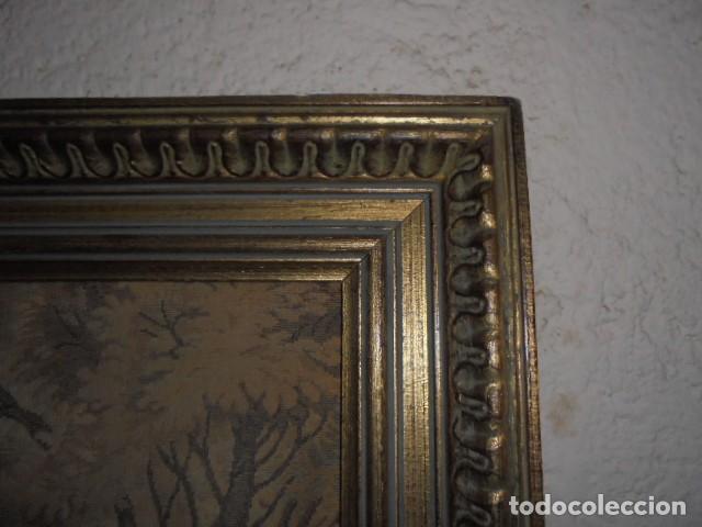 Antig&uuml;edades: TAPIZ CON MOTIVOS CAMPESTRES. - Foto 5
