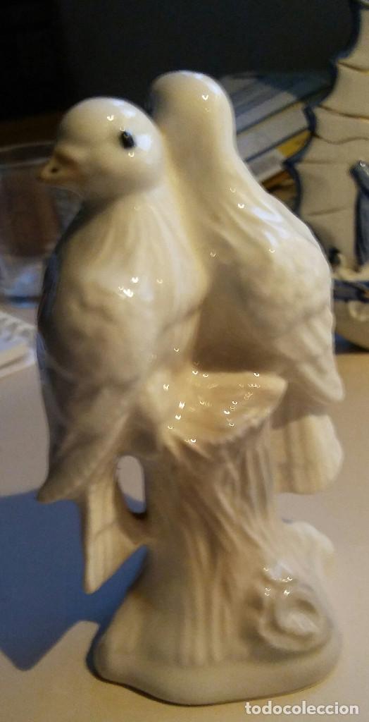 Antig&uuml;edades: PALOMAS DE PORCELANA ANTIGUAS - Foto 2