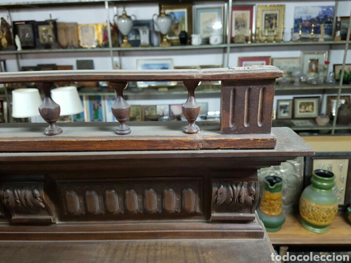 Antig&uuml;edades: Mueble alacena madera con m&aacute;rmol # - Foto 9