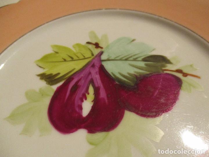 Antig&uuml;edades: plato porcelana - Foto 3