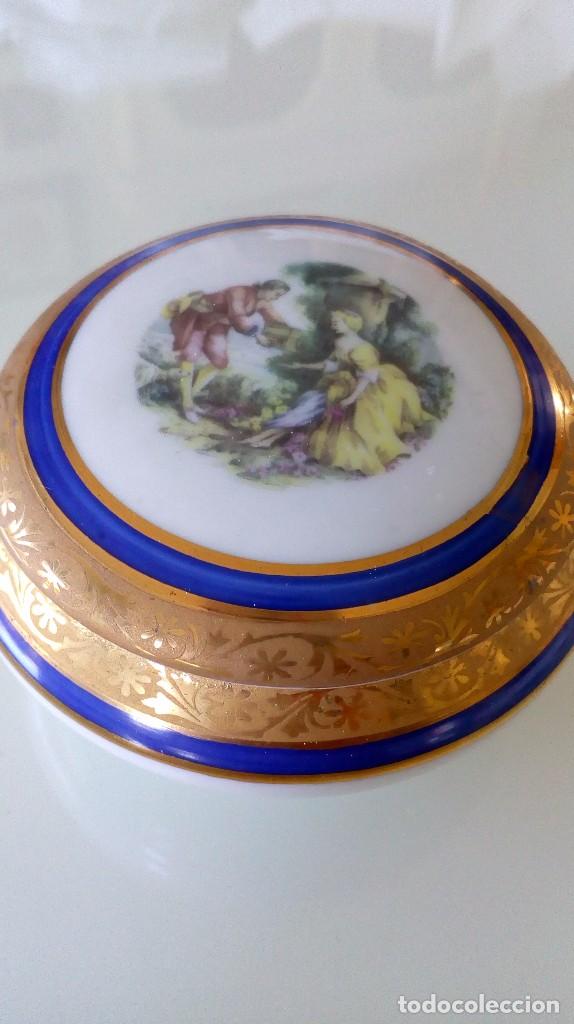 Antig&uuml;edades: Caja de porcelana de Limoges - Foto 1