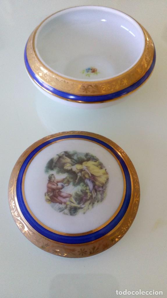 Antig&uuml;edades: Caja de porcelana de Limoges - Foto 2