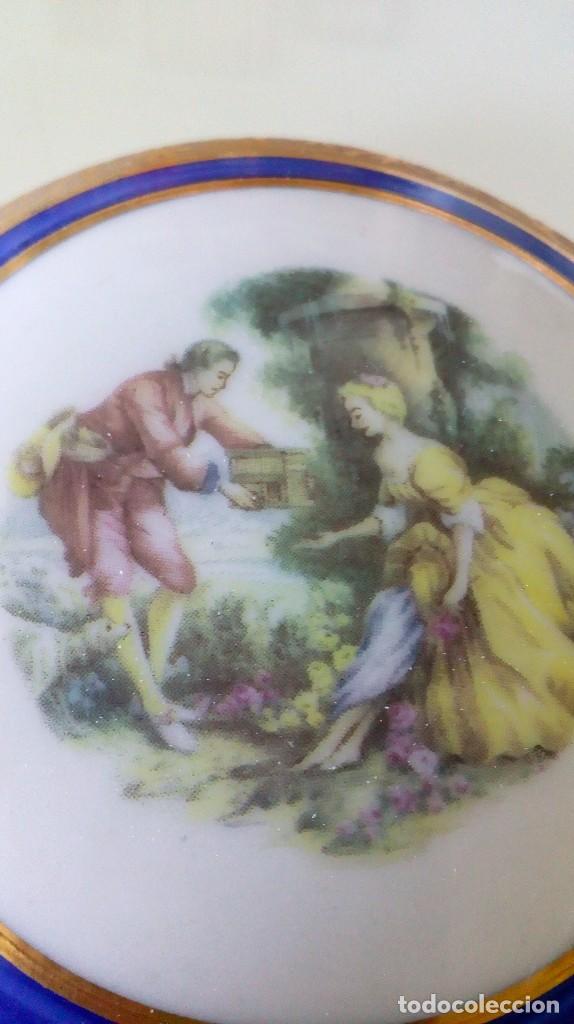 Antig&uuml;edades: Caja de porcelana de Limoges - Foto 7
