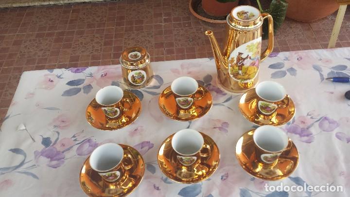 Antig&uuml;edades: antiguo juego de cafe - Foto 2