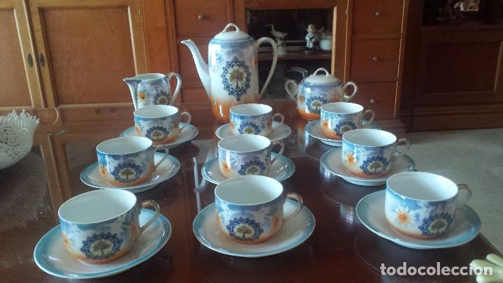 Antig&uuml;edades: antiguo juego de cafe - Foto 1