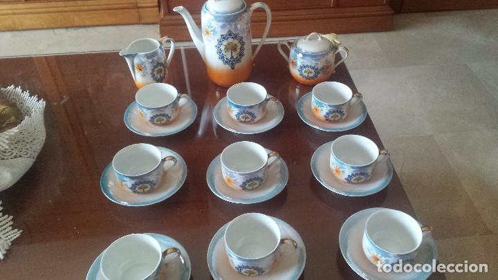 Antig&uuml;edades: antiguo juego de cafe - Foto 2