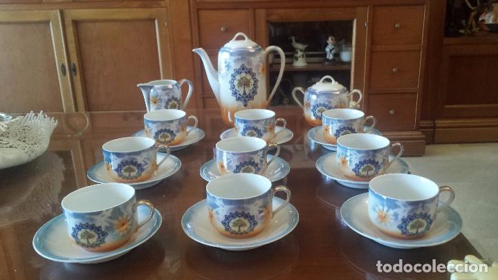 Antig&uuml;edades: antiguo juego de cafe - Foto 3