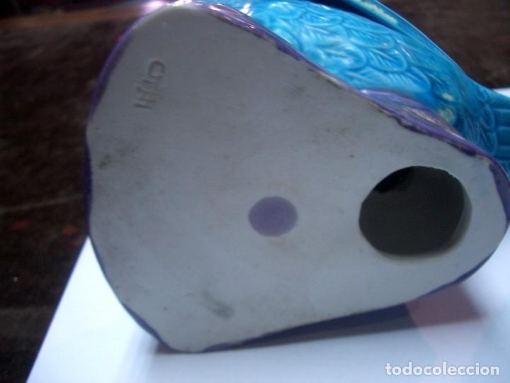 Antig&uuml;edades: Porcelana china azul turquesa REF-8216 - Foto 8