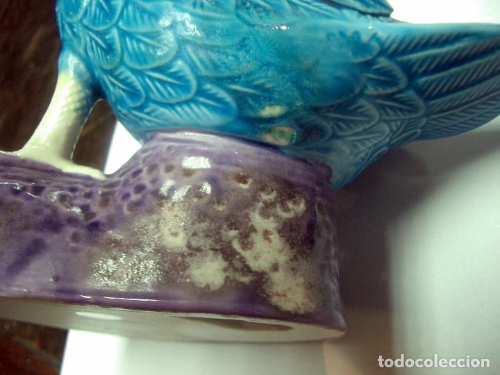 Antig&uuml;edades: Porcelana china azul turquesa REF-8216 - Foto 12