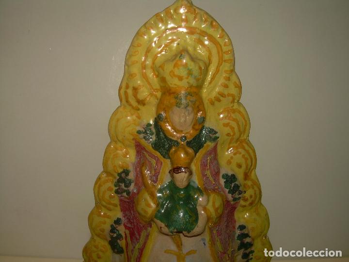 Antig&uuml;edades: IMAGEN RELIGIOSA DE TERRACOTA. - Foto 2